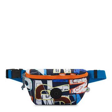 Kipling Fresh Lite Printed Waist Bags Alphabet Print | AU 1004IL